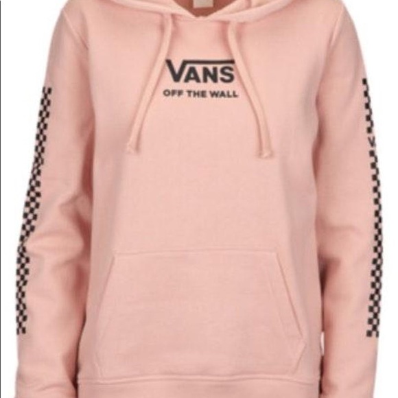 vans sweatshirt pink